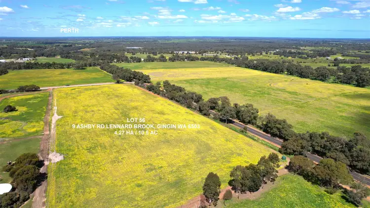 Third view of Homely land listing, 9 Ashby Road, Gingin WA 6503