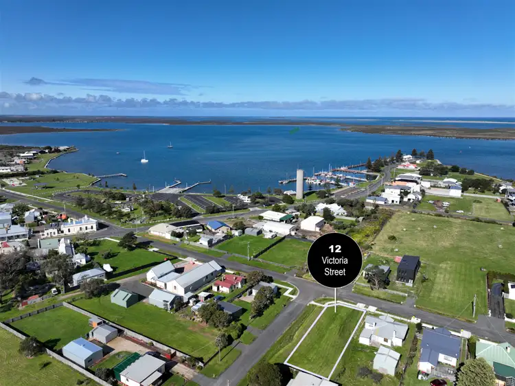 Main view of Homely land listing, 12 Victoria Street, Port Albert VIC 3971