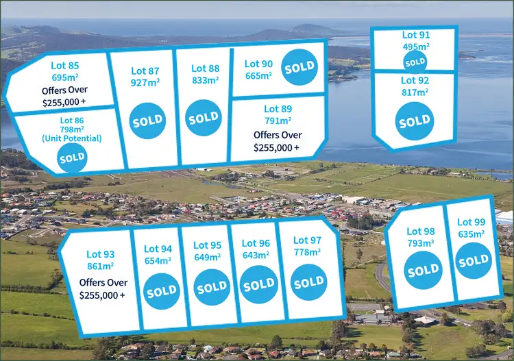 Main view of Homely land listing, LOT 89, Stage 9 Oakdowns Estate, Rokeby TAS 7019