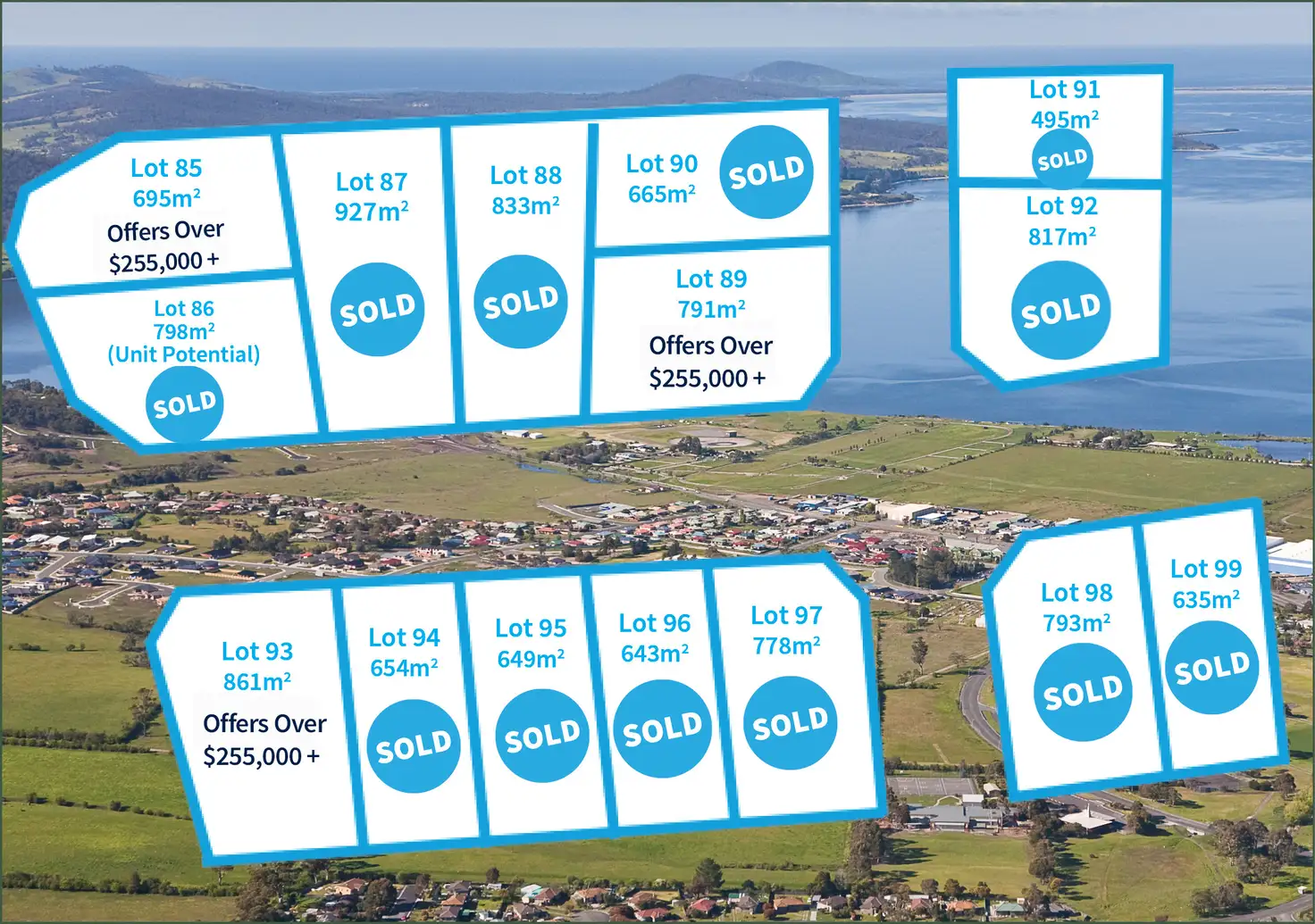 Main view of Homely land listing, LOT 89, Stage 9 Oakdowns Estate, Rokeby TAS 7019