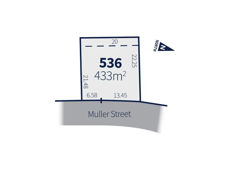 Main view of Homely land listing, LOT 536, 3 Muller Street, Horsham VIC 3400