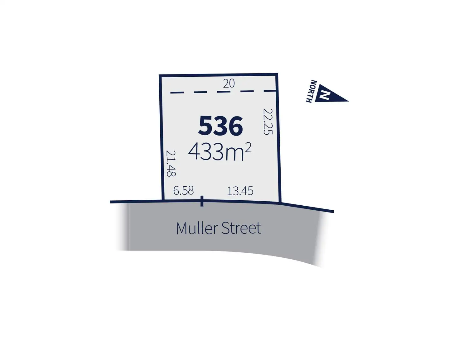 Main view of Homely land listing, LOT 536, 3 Muller Street, Horsham VIC 3400