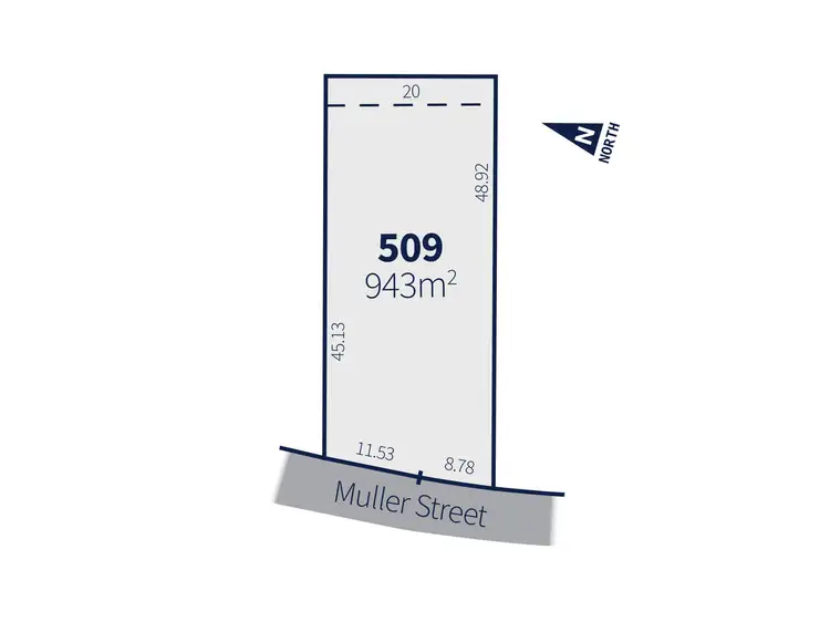 Main view of Homely land listing, LOT 509, 6 Muller Street, Horsham VIC 3400