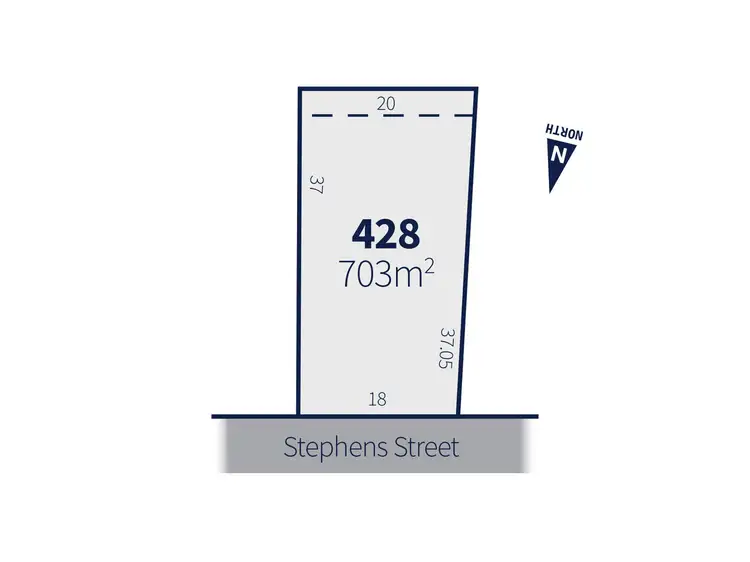 Main view of Homely land listing, LOT 428, 25 Stephens Street, Horsham VIC 3400