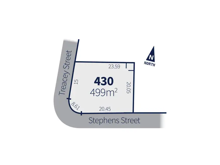 Main view of Homely land listing, LOT 430, 8 Treacey Street, Horsham VIC 3400