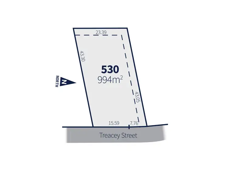 Main view of Homely land listing, LOT 530, 9 Treacey Street, Horsham VIC 3400