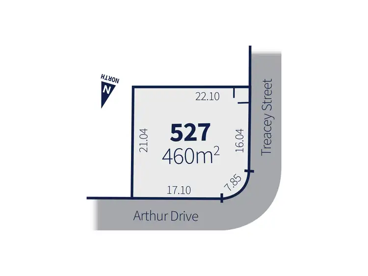 Main view of Homely land listing, LOT 527, 14 Treacey Street, Horsham VIC 3400