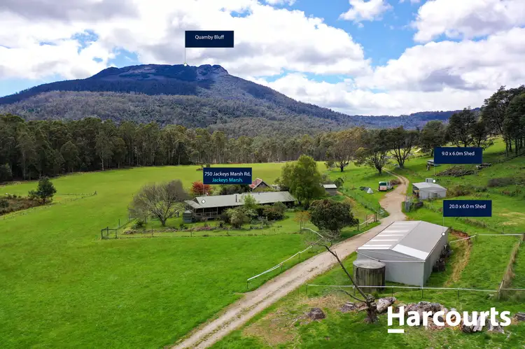 Main view of Homely rural property listing, 750 Jackeys Marsh Road, Jackeys Marsh TAS 7304