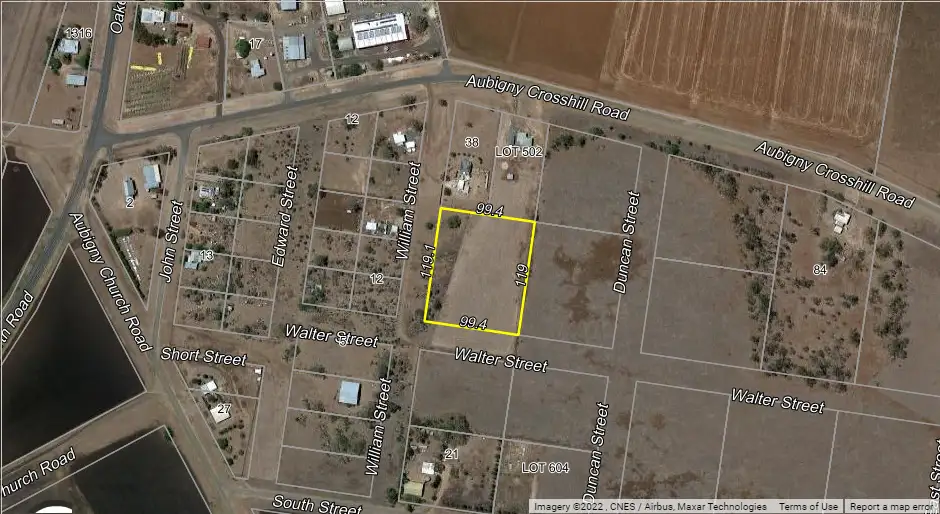 Main view of Homely land listing, Lot 503 William Street, Aubigny QLD 4401