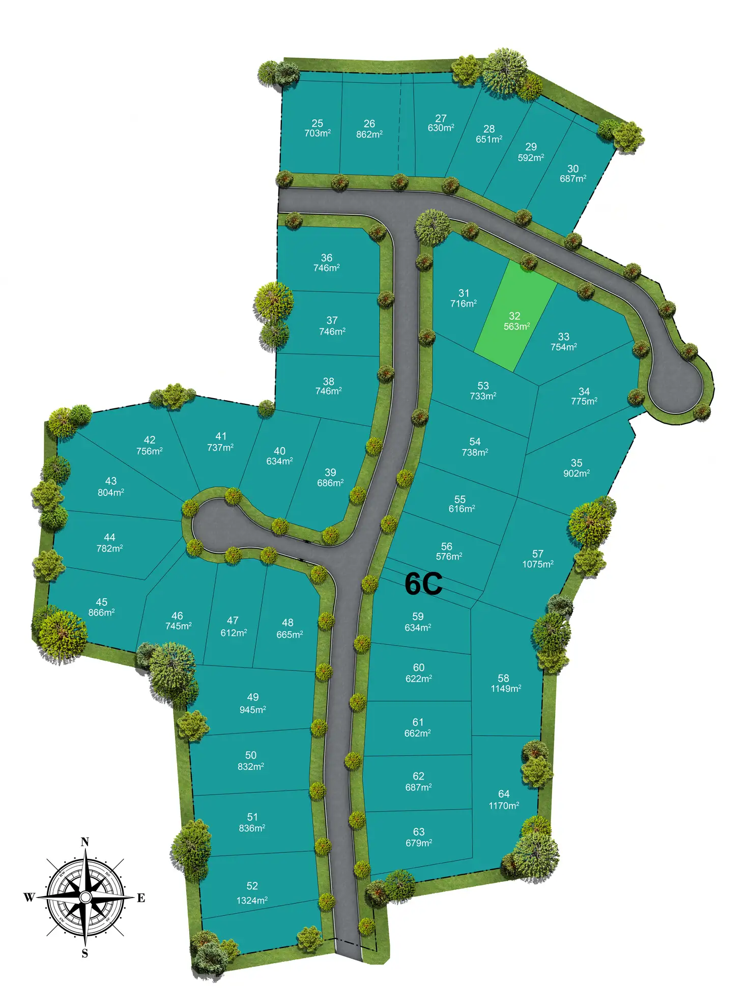 Main view of Homely land listing, Lot 32 The Mills, New Norfolk TAS 7140
