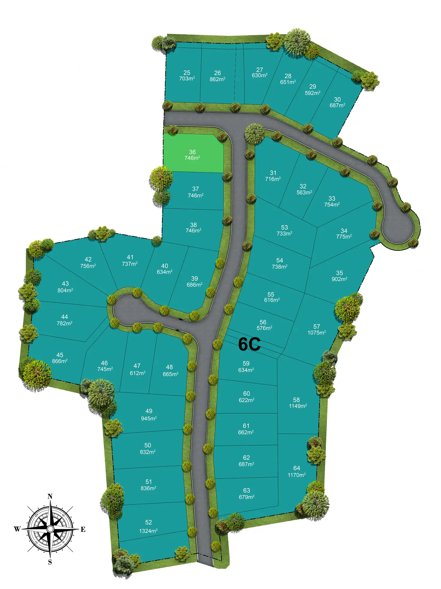 Main view of Homely land listing, Lot 36 The Mills, New Norfolk TAS 7140