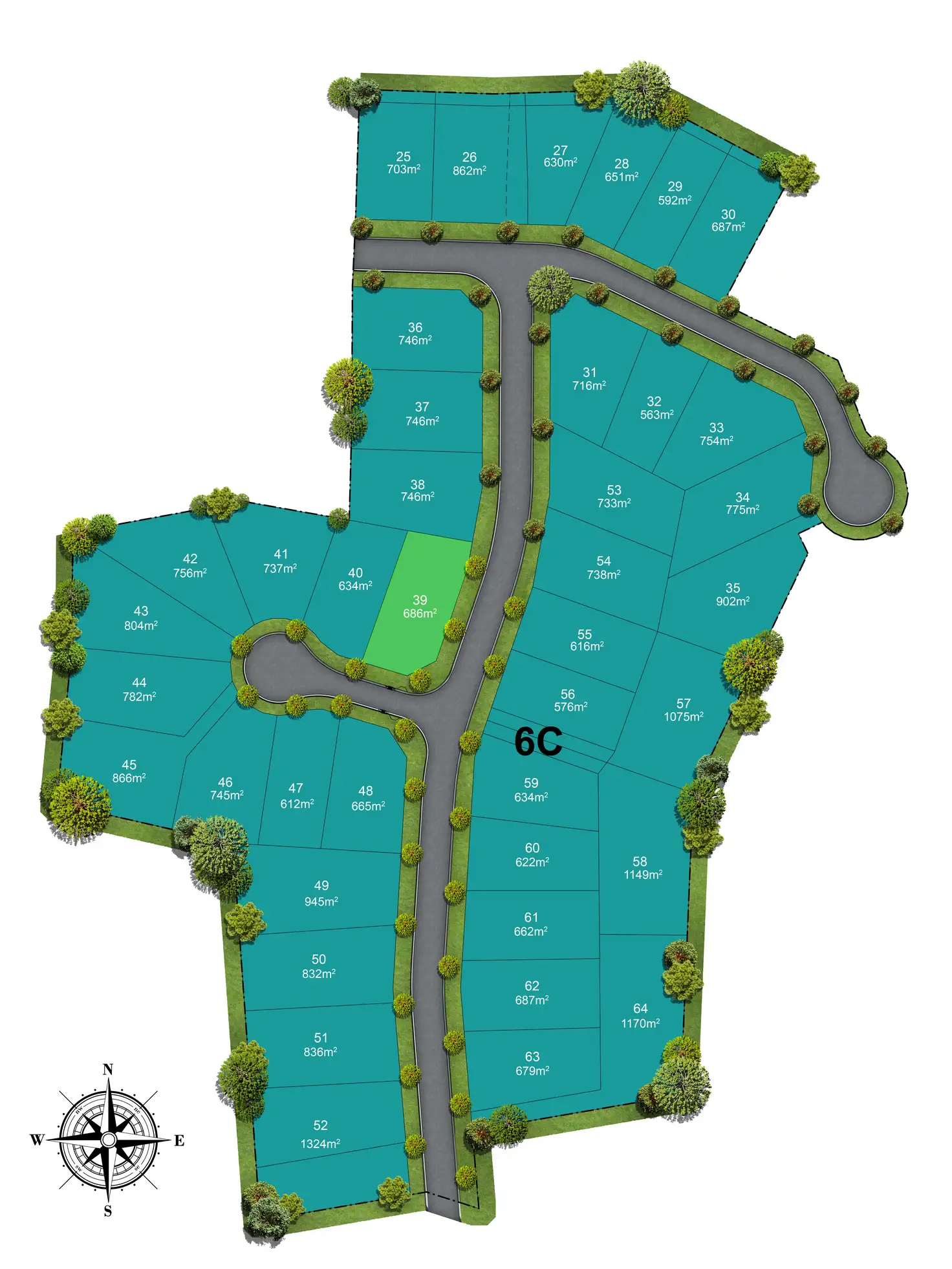 Main view of Homely land listing, Lot 39 The Mills, New Norfolk TAS 7140