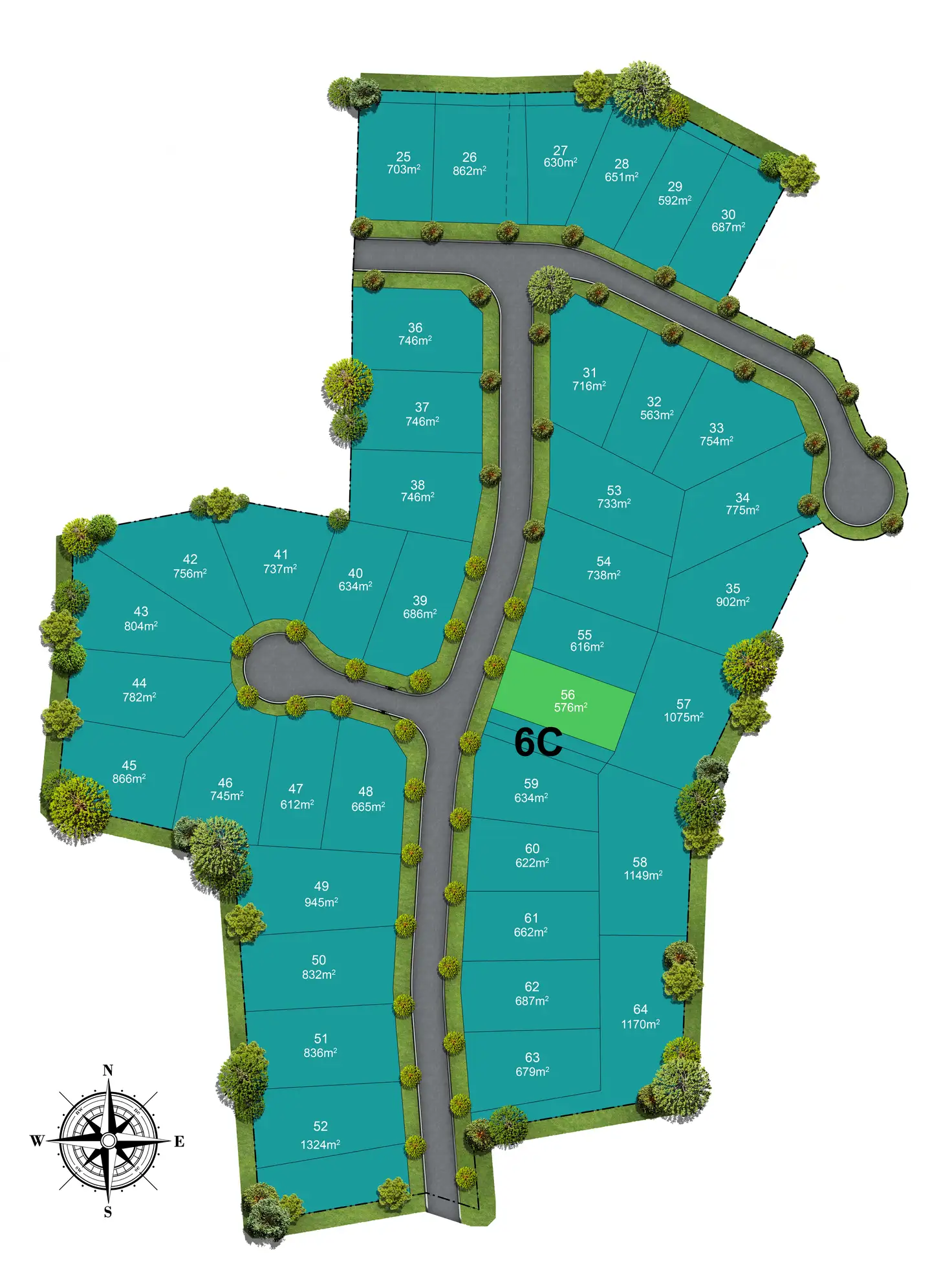 Main view of Homely land listing, Lot 55 The Mills, New Norfolk TAS 7140