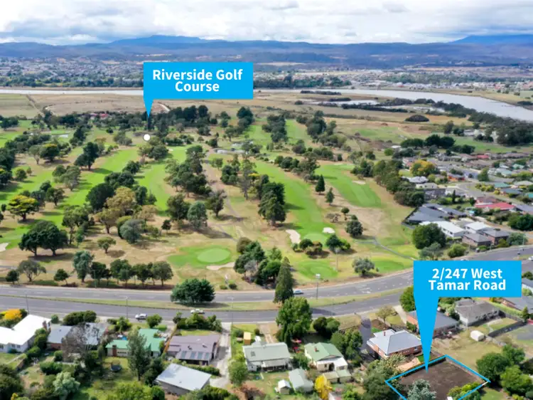 Main view of Homely land listing, LOT 2, 247 West Tamar Road, Riverside TAS 7250