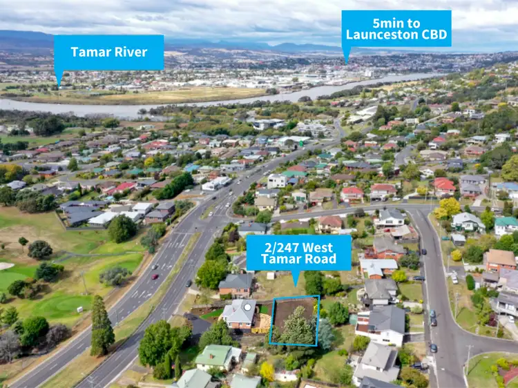 Fourth view of Homely land listing, LOT 2, 247 West Tamar Road, Riverside TAS 7250