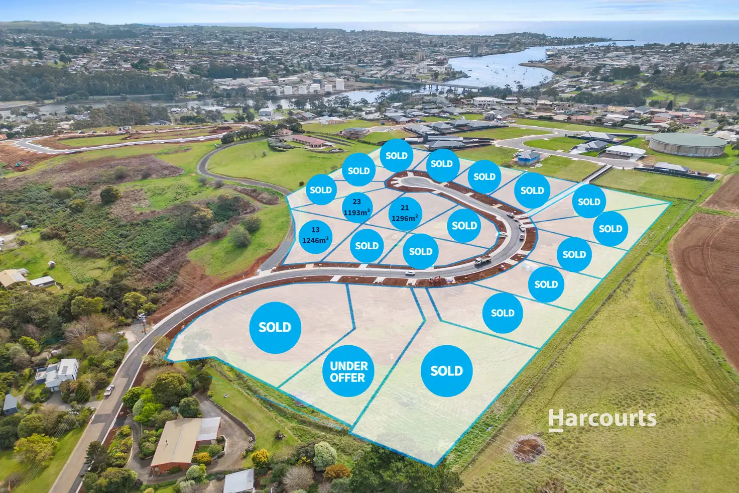 Main view of Homely land listing, 13 Curtis Place, Ambleside TAS 7310