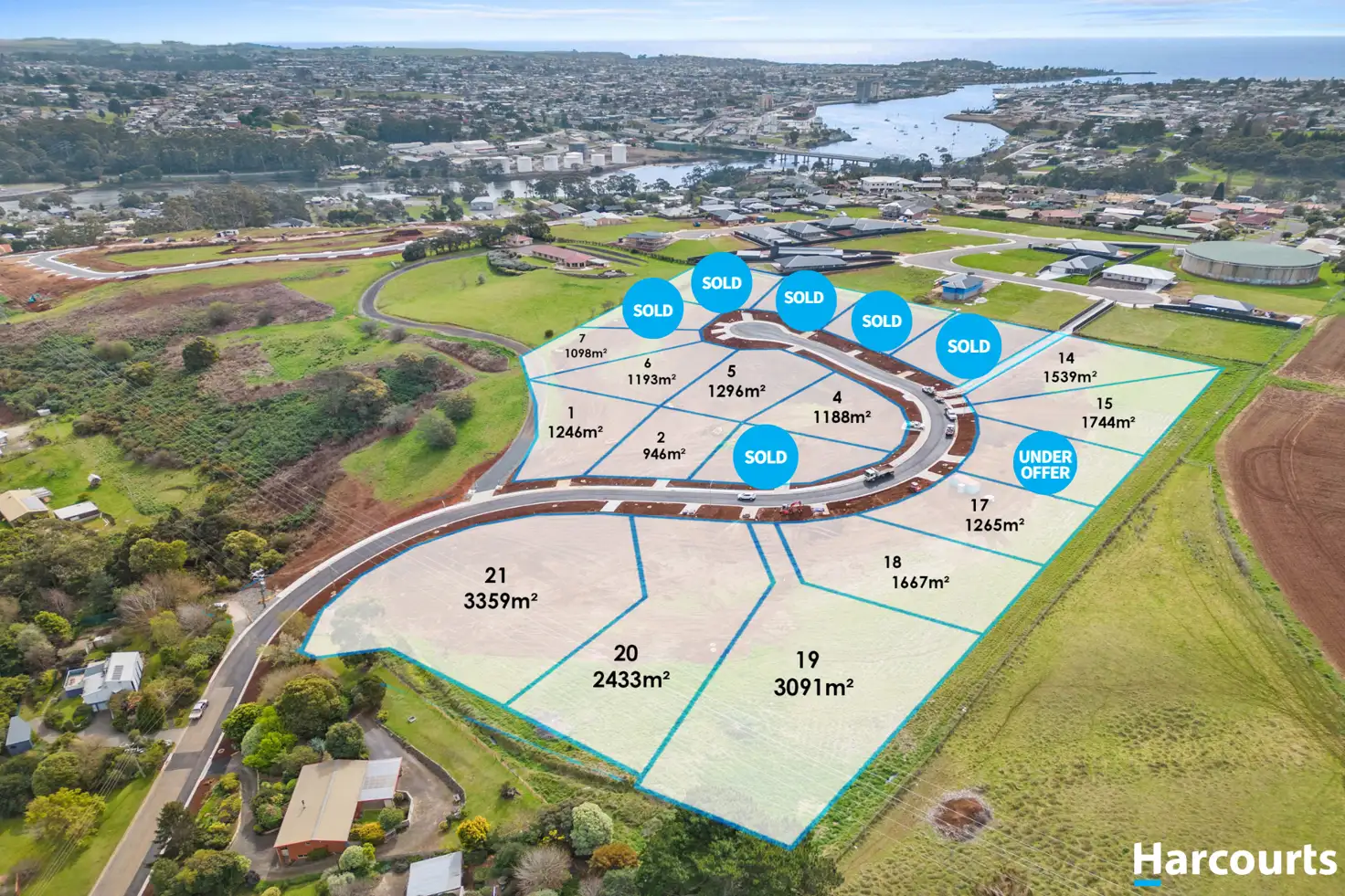 Main view of Homely land listing, LOT 16, 1 Highfield Road, Ambleside TAS 7310