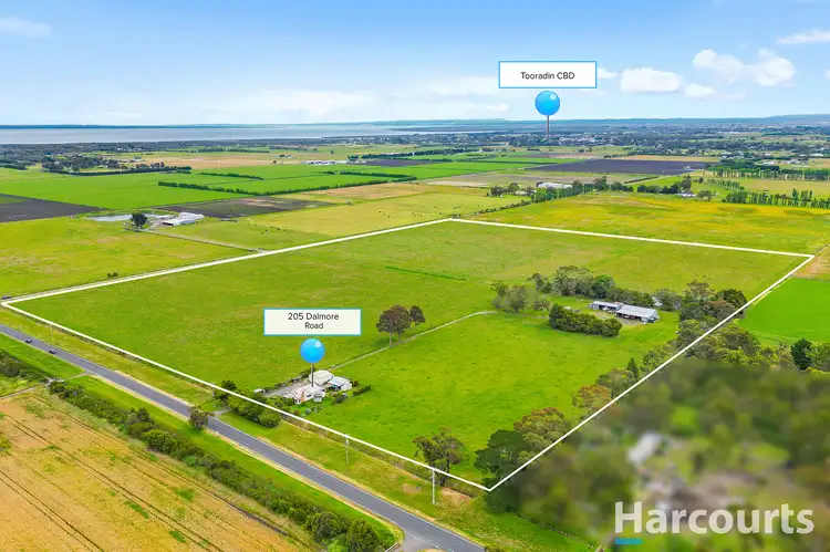 Main view of Homely rural property listing, 205 Dalmore Road, Tooradin VIC 3980