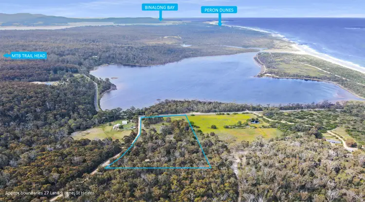 Main view of Homely land listing, 27 Lanark Lane, St Helens TAS 7216