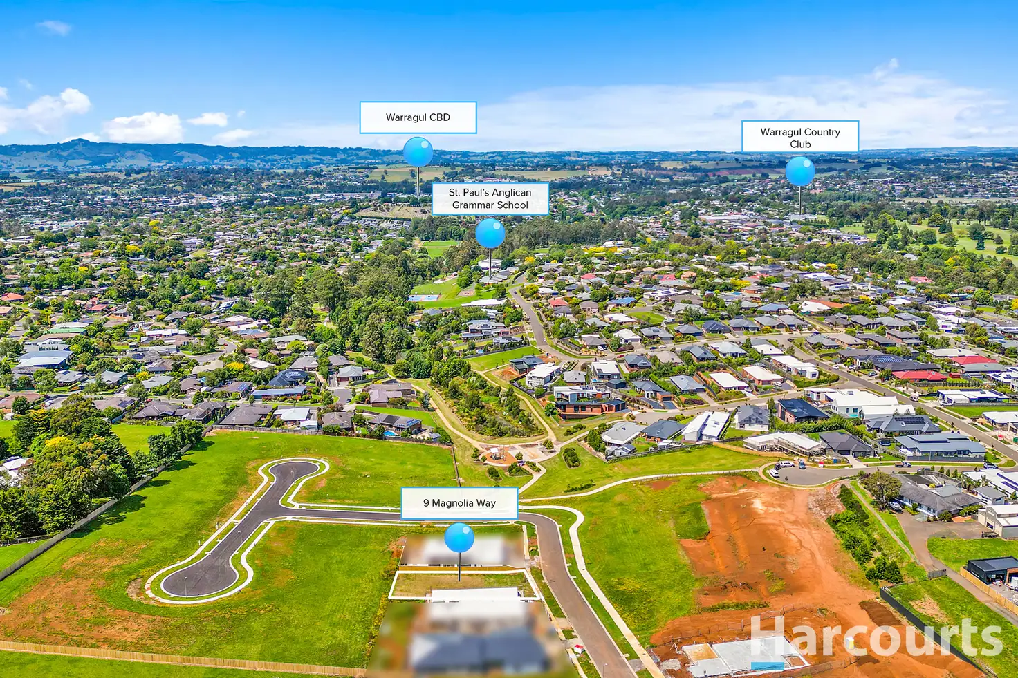 Main view of Homely land listing, 9 Magnolia Way, Warragul VIC 3820