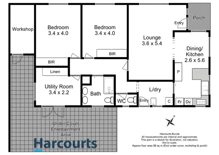 Second view of Homely house listing, 1/49 West Park Grove, Park Grove TAS 7320