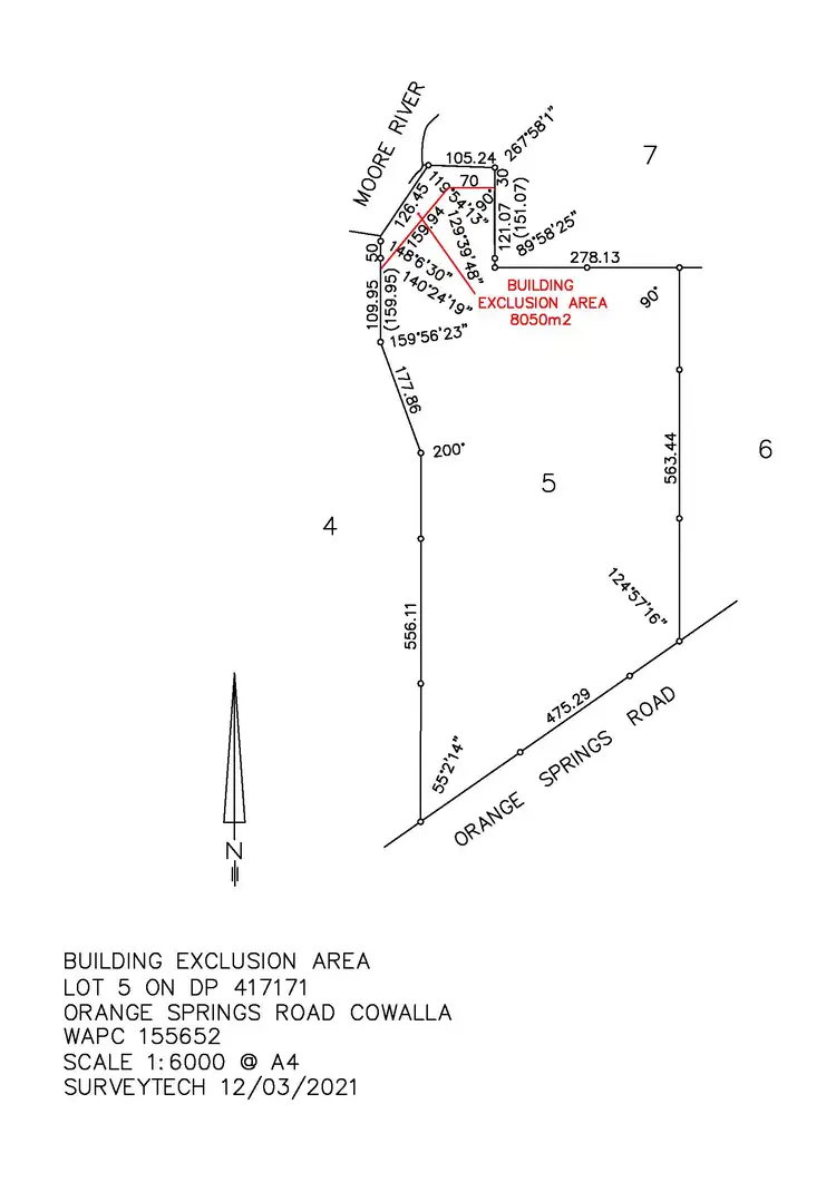 Fifth view of Homely rural property listing, Lot 5 Orange Springs Road, Cowalla WA 6503