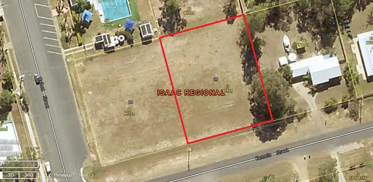 Second view of Homely land listing, 25 Kemmis Street, Nebo QLD 4742