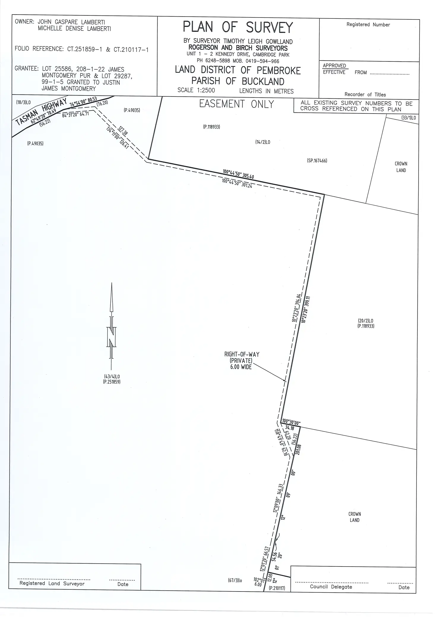 Main view of Homely land listing, 5008 Tasman Highway, Buckland TAS 7190