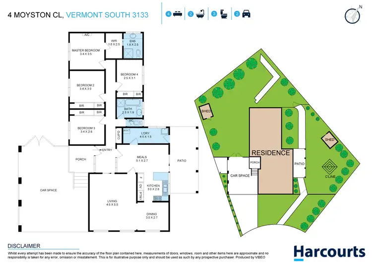 Second view of Homely house listing, 4 Moyston Close, Vermont South VIC 3133