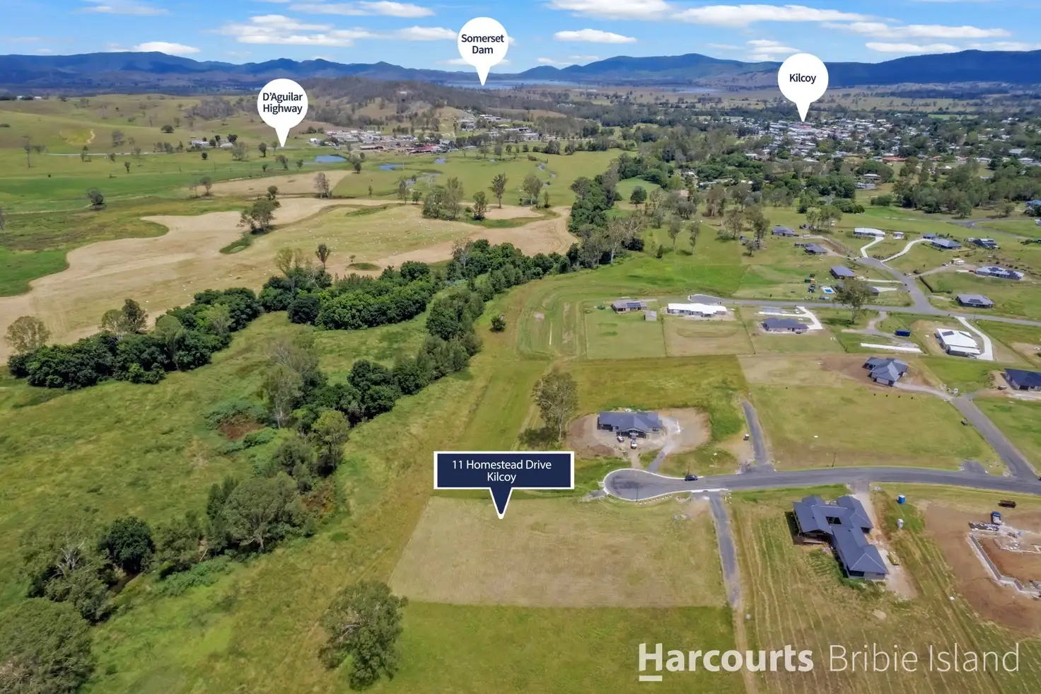 Main view of Homely land listing, 11 Homestead Drive, Kilcoy QLD 4515