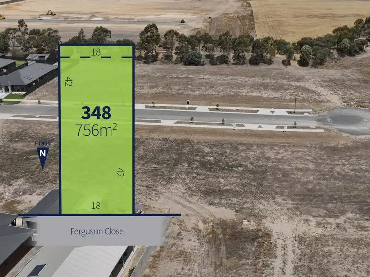 Main view of Homely land listing, 25 (Lot 348) Ferguson Close, Horsham VIC 3400