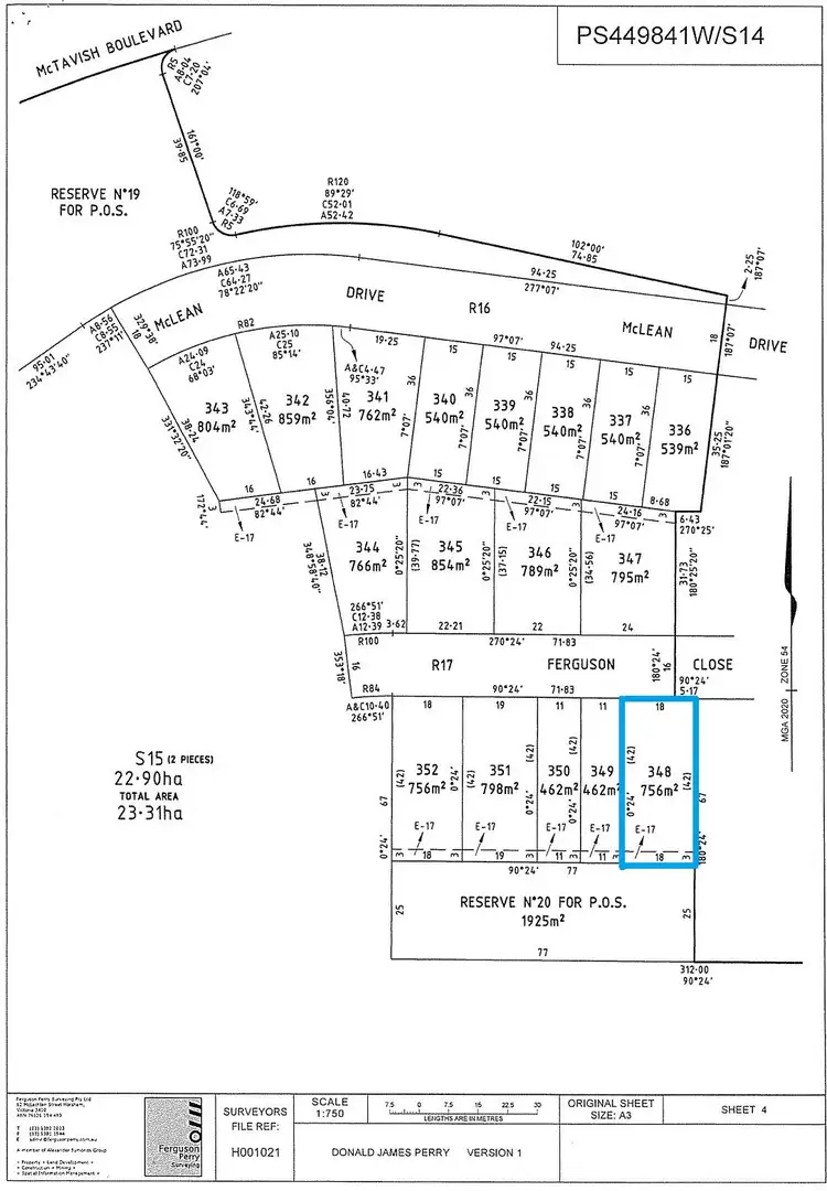 Sixth view of Homely land listing, 25 (Lot 348) Ferguson Close, Horsham VIC 3400