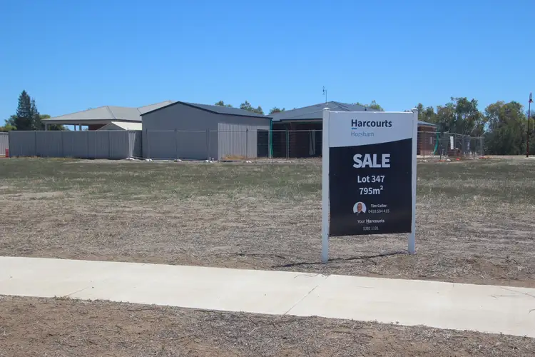 Third view of Homely land listing, 14 (Lot 347) Ferguson Close, Horsham VIC 3400