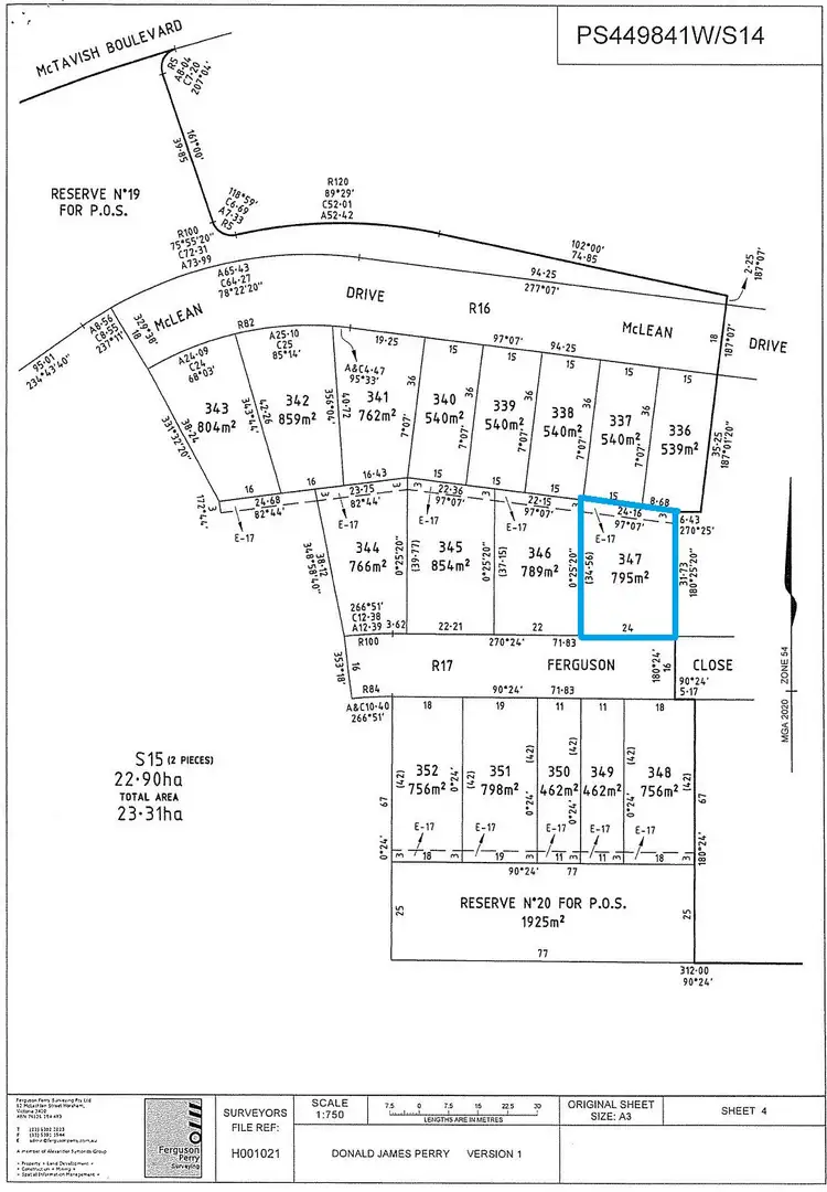 Sixth view of Homely land listing, 14 (Lot 347) Ferguson Close, Horsham VIC 3400