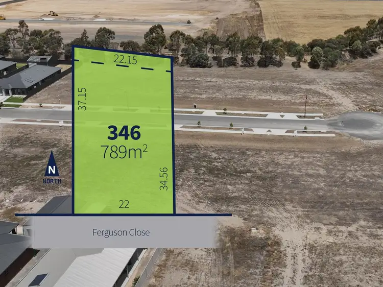 Main view of Homely land listing, 16 (Lot 346) Ferguson Close, Horsham VIC 3400