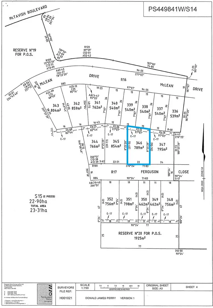 Sixth view of Homely land listing, 16 (Lot 346) Ferguson Close, Horsham VIC 3400