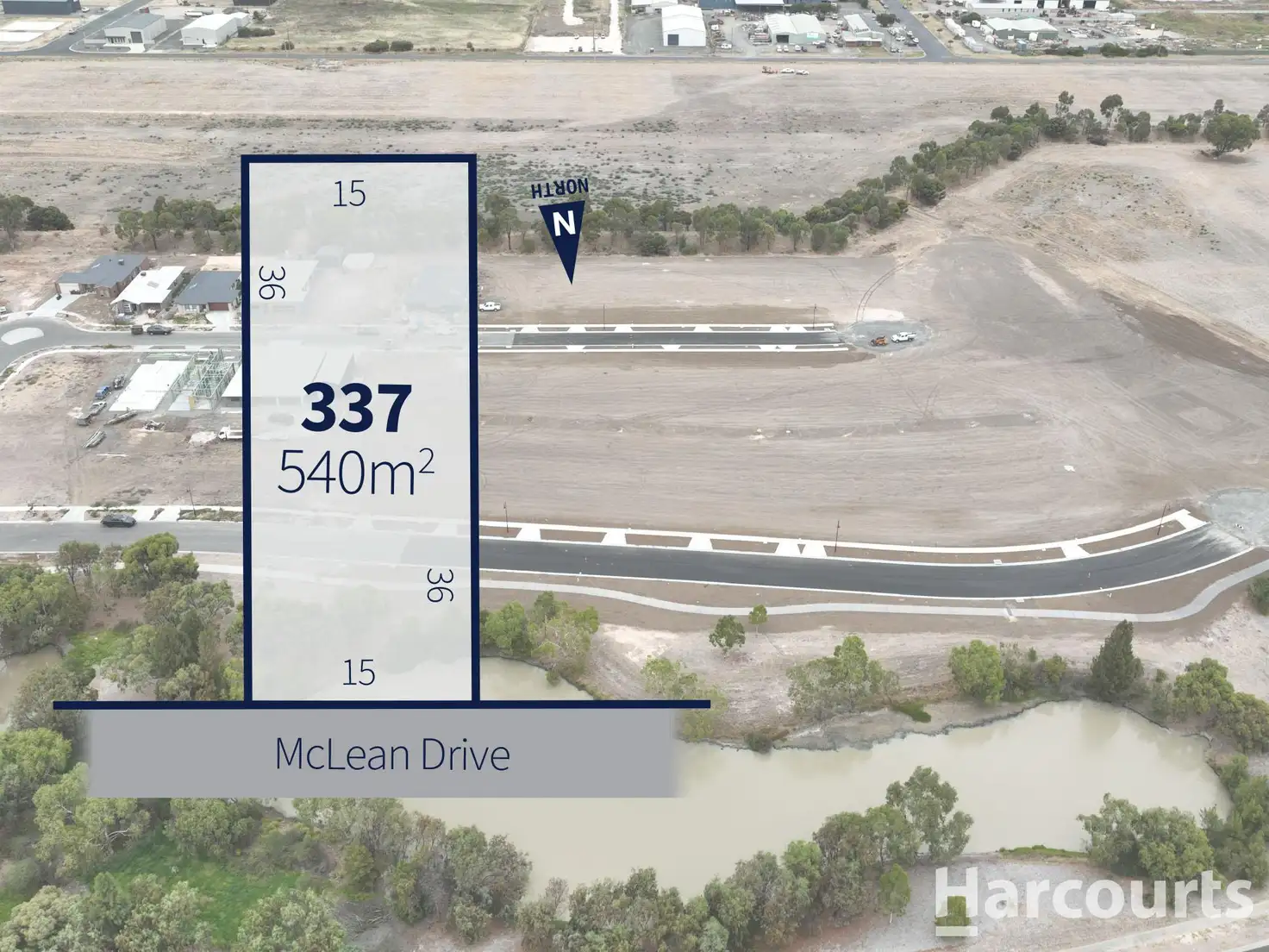 Main view of Homely land listing, 47 Mclean Drive, Horsham VIC 3400