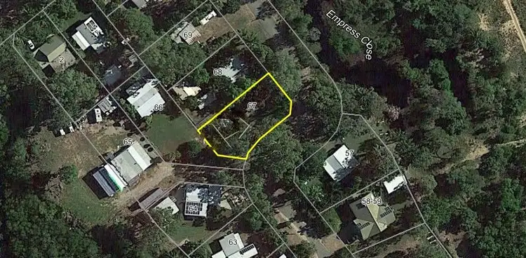 Main view of Homely land listing, 67 Empress Close, Cungulla QLD 4816