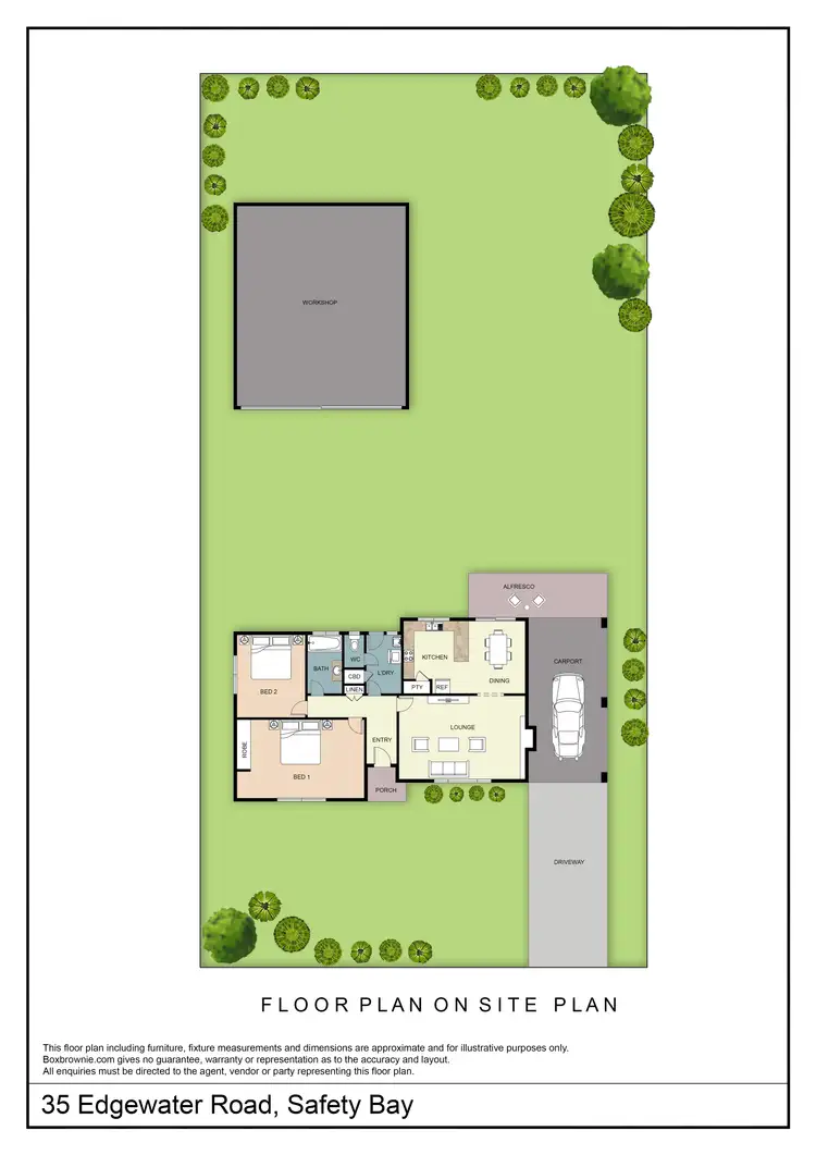 Third view of Homely house listing, 35 Edgewater Road, Safety Bay WA 6169