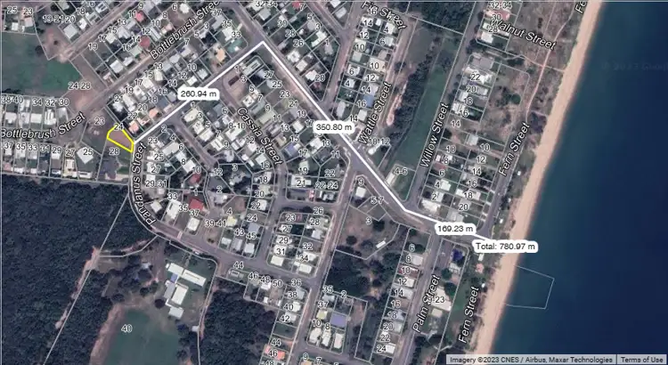 Main view of Homely land listing, 24 Pandanus Street, Forrest Beach QLD 4850