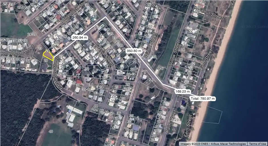 Main view of Homely land listing, 24 Pandanus Street, Forrest Beach QLD 4850