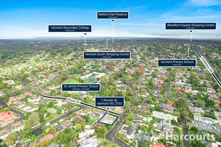 Second view of Homely house listing, 1 Rowan Street, Vermont VIC 3133