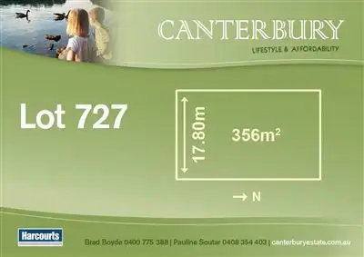 Main view of Homely land listing, Lot 727 Chaucer Way, Drouin VIC 3818
