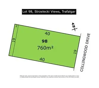 Lot 98 Collingwood Drive, Trafalgar VIC 3824