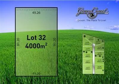 Main view of Homely land listing, Lot 32 Grace Court, Drouin VIC 3818