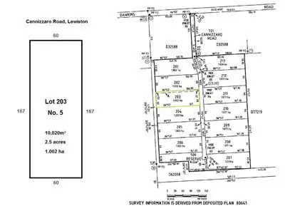 Second view of Homely land listing, 5 Cannizzaro Road, Lewiston SA 5501