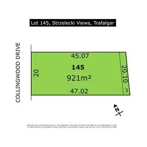 Main view of Homely land listing, Lot 170 Collingwood Drive, Trafalgar VIC 3824