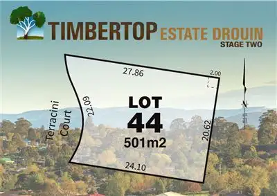 Lot 44 Terracini Court, Drouin VIC 3818