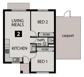 Main view of Homely unit listing, 2/190 The Boulevard, Thomastown VIC 3074