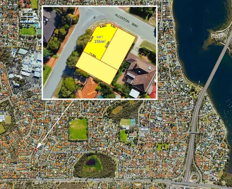 Third view of Homely land listing, 1/60 Allerton Way, Booragoon WA 6154